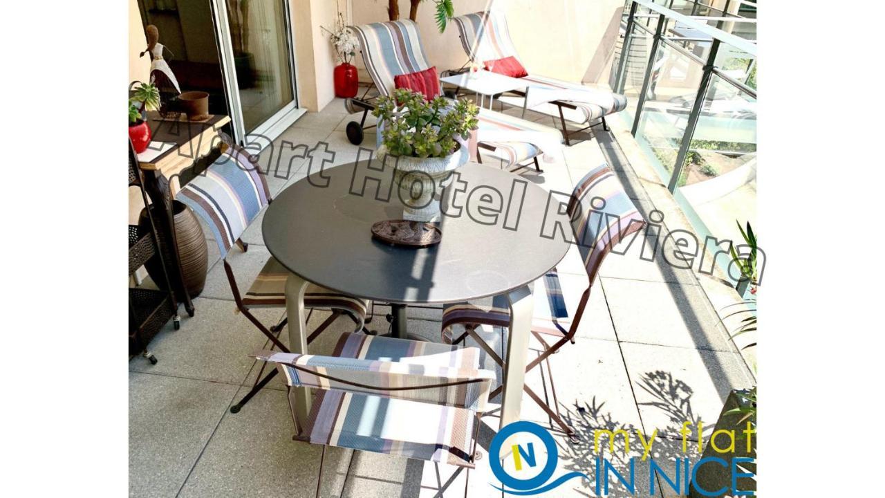 Aparthotel Riviera - Coeur Nice - Grand Superieur Studio Ac - Incroyable Terrasse - Garden View - Terrasse Jardin Pastorelli 1 Ngoại thất bức ảnh